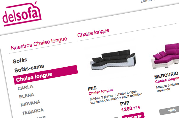 Tienda online Delsofa