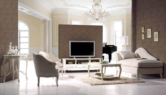 Salón estilo romántico francés salón estilo romántico francés